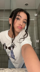 Crop Boxy Tee Fillingstreet - Sequin White