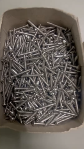 สกรูเกลียวปล่อย #เบอร์14 [แพ็ค 50ตัว และ 100 ตัว]  #หัวกลม P / #หัวเตเปอร์ F  ความยาว  1/2 - 3" นิ้ว