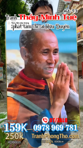 Tranh tráng gương thầy THÍCH MINH TUỆ 03