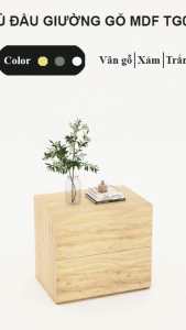 FREESHIP HCM - Tủ Đầu Giường Tab Đầu Giường Gỗ MDF Tatana TG001 - có thiết kế theo yêu cầu