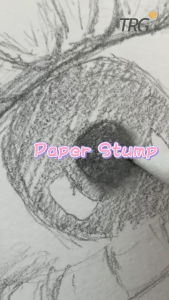 TRG Paper Stump Set PS-6 - Blending Stumps Dusel Sketsa Pensil Charcoal Isi 6