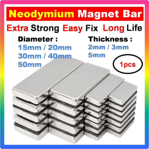 1pcs | Neodymium Magnet Bar | Strong Magnetic Block | Magnet Fridge Peti Sejuk