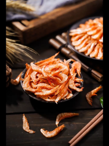 1KG Tép Hồng Đào Nguyên Con Mới Đẹp Ruốc Tôm Màu Đỏ Hồng Đào Tươi Mới- ĐẶC SẢN MINH TRIẾT