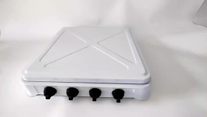 4-Burner Stove with Protective Cover Four Head Gas Stove