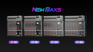 NEW BAXS CT60S/CT80S/CT12S AUDIO Mixer 6/8/12 channel KTV stage performance reverb effect device USB Bluetooth Built-in 16DSP