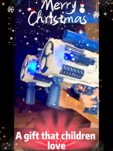 Automatic Bubble Machine Toy: Porous Bubble Gun & Rocket Bubble Machine