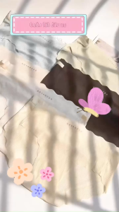 Quần Lót Nữ Đúc Su Gân Tăm Cạp Vừa Viền Sóng không đường may mềm mại mỏng mát