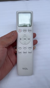 SKU407 - Điều khiển điều hòa TCL mã 02 Hàng zin Remote máy lạnh TCL zin theo máy - Tặng kèm pin