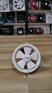 BS BOSS 6 inch 8 inch Round PVC Wall Type Glass Exhaust Fan
