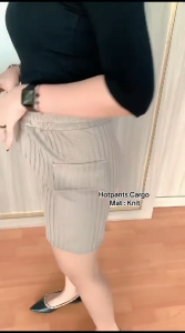 CELANA PENDEK HOTPANTS CARGO KNIT HORNET / HOTPANTS CARGO KNIT HORNET TERBARU