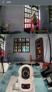 Camera hai mắt FNKvision 8.0mp Yoosee camera wifi 360 độ xem đêm có màu bảo hành 12 tháng