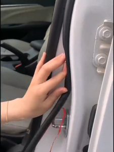 20M  40M Auto Door Rubber Universal Car Door Seal Strips Sticker B Shape Car Door Sealing Strip Soundproof Dustproof Weatherstrip Rubber Seals Car Door Seals Strips Universal For Auto Doors Trunk Hood Soundproof Dustproof Protection Strip