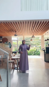 Gamis Kondangan Wanita Kekinian & Kanaya 2 in1 LD Up to 140