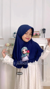 JILBAB ANAK TK LILY TERLARIS / HIJAB TK KAWAII MUSLIMAH LUCU / JILBAB ANAK PEREMPUAN VIRALLL