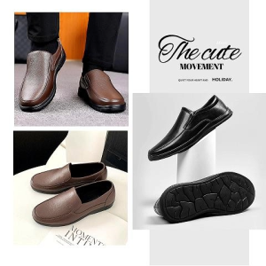 NQshop งานดีสุดปัง🌏รองเท้าผู้ชาย รองเท้าหุ้มส้น สินค้าใหม่มากก ใส่ทำงานได้ เหมาะกับงานดีสุภาพ เรียบหรู อลังการ🌻ราคาดี พร้อมส่ง