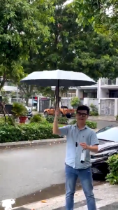 Dù Gấp Gọn Tự Động Nhỏ Gọn Tiện Dụng | Thiết Kế 12 Nan Chắc Chắn Kích Thước Nhỏ Gọn Dễ Mang Theo