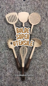 BOLDe Super Utensile/BOLDe Spatula Harga Per 1 Pcs Beige Series - SKIMMER