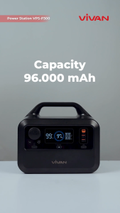 VIVAN VPS-P300 Power Station Capacity 96.000 mAh Powerbank 600W/220V 5 Port Output