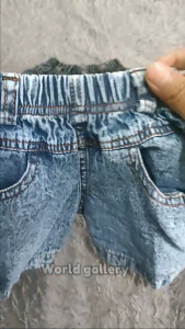 Celana Pendek Jeans Baby Pant Usia 6 - 18 Bulan