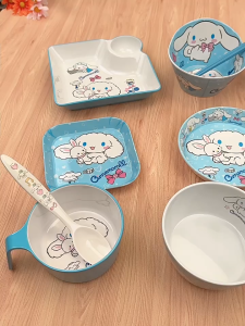 COMBO 💙[ CINNAMOROLL ] CHÉN BÁT TÔ DĨA LY CỐC