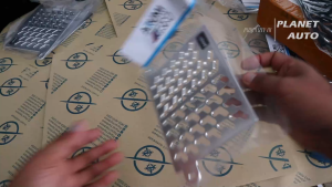 Cover Radiator Racing Full CNC Yamaha NMAX, AEROX & LEXI Warna Hitam Silver