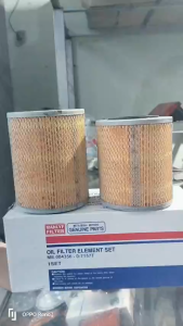 Bộ loc nhớt động cơ Hyundai HD6D24 mã số O-7155T/26325-8400. Hàng Manfly (bộ 2 cái)