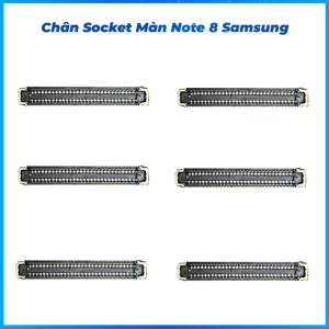 Chân socket màn hình trên main Note 8 samsung
