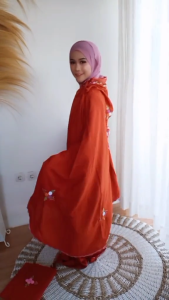 Malaika Mukena Traveling 2in1 Mukena Travel Dewasa Mukena Rayon Bordir Dewasa Mukenah Jumbo Adem