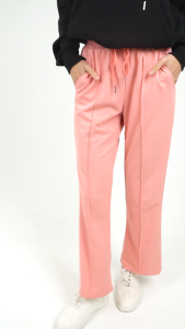 Forest Ladies Casual Polyester Elastic Waist Women Casual Wide Leg Long Pants |Seluar Panjang Perempuan Palazzo - 810541