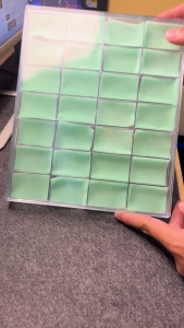 กล่องพระ กล่องใส่ของสะสม กล่องเหรียญ กล่องสะสม กล่องแบ่งช่อง 20.5 x 25 cm (28ช่อง)