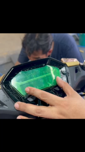 ฟิล์มกันรอยเรือนไมล์ สำหรับรถรุ่น CLICK160GIORNO มีทั้งแบบสี-แบบใส งานตัดเข้ารูป ติดง่าย...ลองดิ!