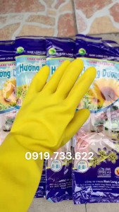 [1 đôi lẻ] Găng tay bao tay cao su Hướng Dương nhiều màu chuyên vệ sinh rửa chén