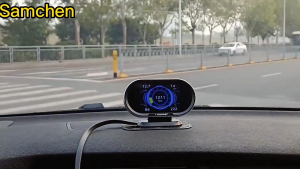 KONNWEI KW206 OBD2 Car Scanner Car Digital On-Board Computer LCD Display Fuel Consumption Water Temperature Gauge Speedometer HUD Digital Display all in one smart OBD Gauge for Toyota Honda Ford Audi Mazda SUZUKI