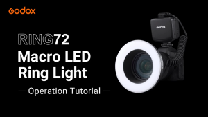 Godox LED Ring72 Macro Ring Light 8W 5600K ไฟถ่ายสินค้า ไฟมาโคร - รับประกันศูนย์ Godox Thailand 3ปี / Digilife Thailand