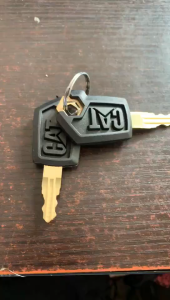 5Pcs Caterpillar Excavator Key CAT Door Lock Keyb Lgnition Loader Dozer Key For Caterpillar 5P85