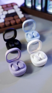 Baseus Bluetooth WM02/WM02+ 5.3 Earbuds Smart Noise Canceling In-ear Headset Built-In Microphone Touch Control TWS True Wireless Earphone Bass