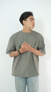 KIZARU Heavyweight Boxy Oversized 16s T-Shirt Basic MOUNT MIST