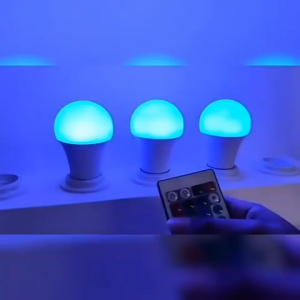 LAMPU BOHLAM LED RGB BERUBAH WARNA+REMOTE CONTROL // LAMPU HIAS BOHLAM WARNA WARNI LAMPU KAMAR TIDUR AESTHETIC