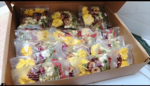 Trà dưỡng nhan detox 7 vị ngủ ngon mát gan giải độc trà thảo mộc an nhiên cỏ ngọt kỷ tử hoa hồngTrà Hoa Ngân Anh