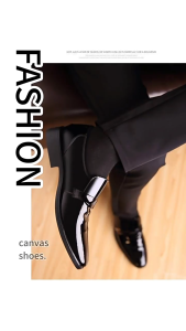 Casual Shoes For Men Leather Business Shoes Slip on Black Driving Shoes Fashion Loafers For Men Shoes School shoes for men Mens Formal Shoes