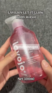 lavojoy Let It Glow Body Wash Skin Brightening Upgraded Version | Sabun Mandi Cair untuk Mencerahkan dan melembabkan