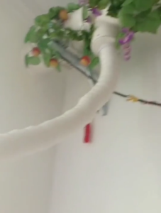 Ống thông gió dẫn khí đường kính 75mm Có van chỉnh khí chịu nhiệt độ cao chất liệu nhựa PVC cứng KHALIK Độ dài từ 1m tới 25m