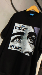 kaos bootleg bad religion kaos band bahan cotton combed 24s tebal