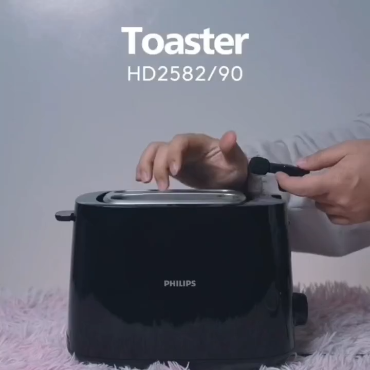 PHILIPS Bread Toaster HD2581/91 Two Large Variable Slot Toaster With  Integrated Bun Warmer, Settings Lazada PH