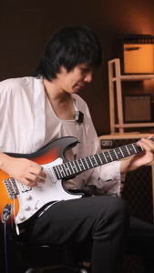 Kazuki ST Firstmotive Series SSH กีต้าร์ไฟฟ้า กีตาร์ไฟฟ้า Firstmotive SSH Stratocaster กีตาร์ไฟฟ้า