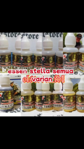 Essen Stella AROMA LENGKAP 30ml ANGGUR BOLU BELUT CACING DAGING GERANIUM Garlic Gingseng Gurih JAMBU KEPITING LUMUT MANGGA NANAS PISANG PANDAN TENGGIRI UDANG WALANGSANGIT