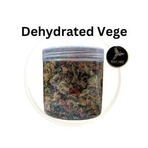 WeCare Dehydrated Vegetables for parrot bird and pet treat