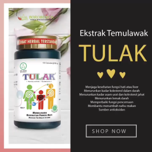 Borobudur Herbal Tulak 30 Kapsul - Memelihara Kesehatan Fungsi Hati