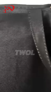 TWOL SHOP 100*60cm Suit Dust Cover Bag Portable Suit Garment Travel Bag Waterproof Black Suit Bags