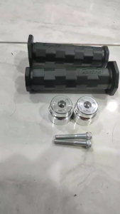 HANDGRIP GRIP HANFAT MODEL OCTAGON PLUS JALU STANG MODEL GENIO SET KIRI KANAN UNIVERSAL SEMUA MOTOR HERIGO.ID
